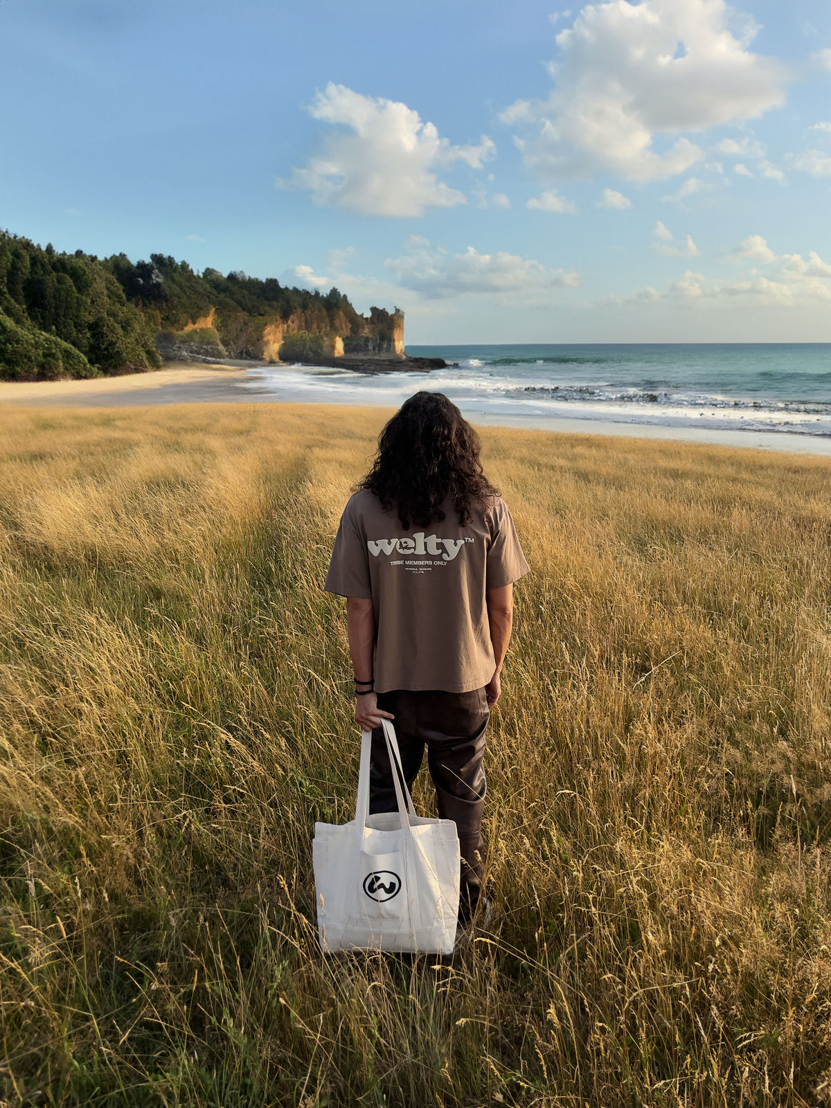 "TRIBE MEMBERS ONLY" TOTE BAG