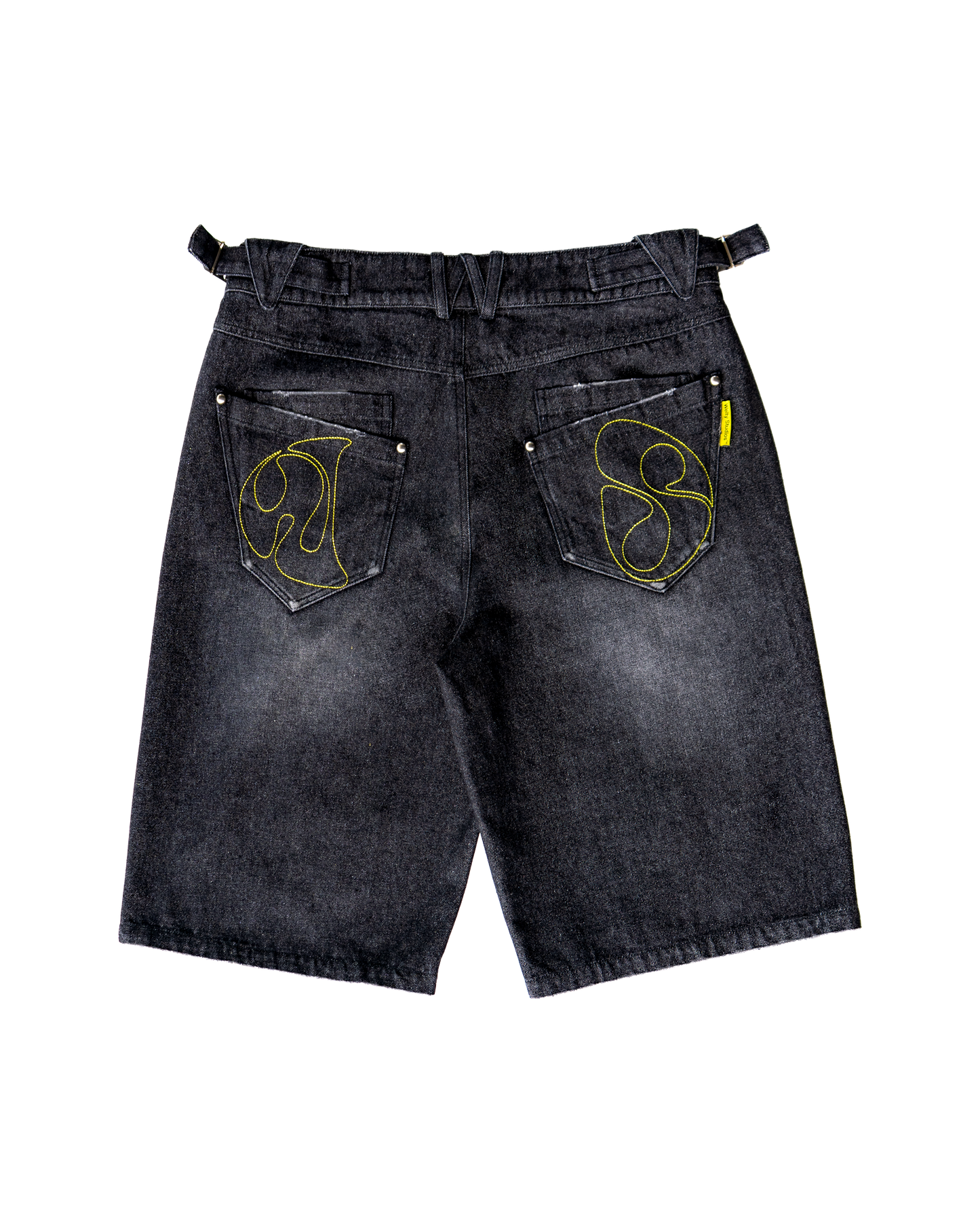 DOUBLE KNEE DENIM JHORTS