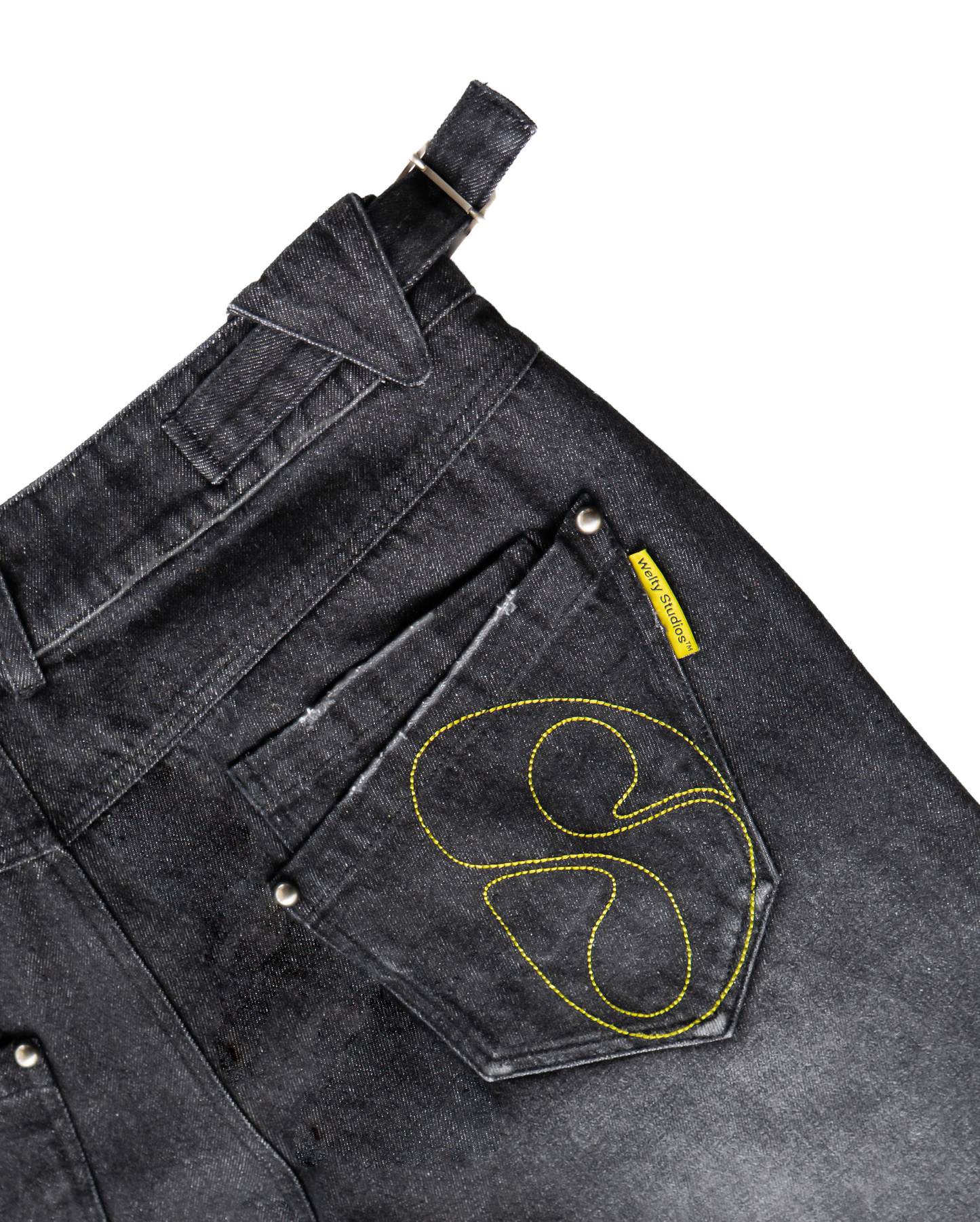DOUBLE KNEE DENIM JHORTS