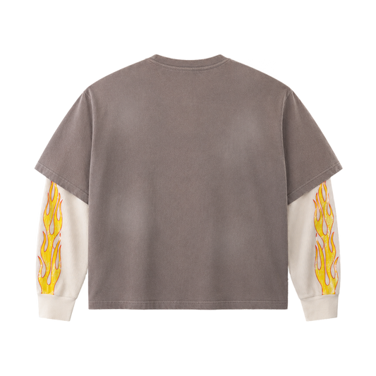 FLAME LONG SLEEVE TEE