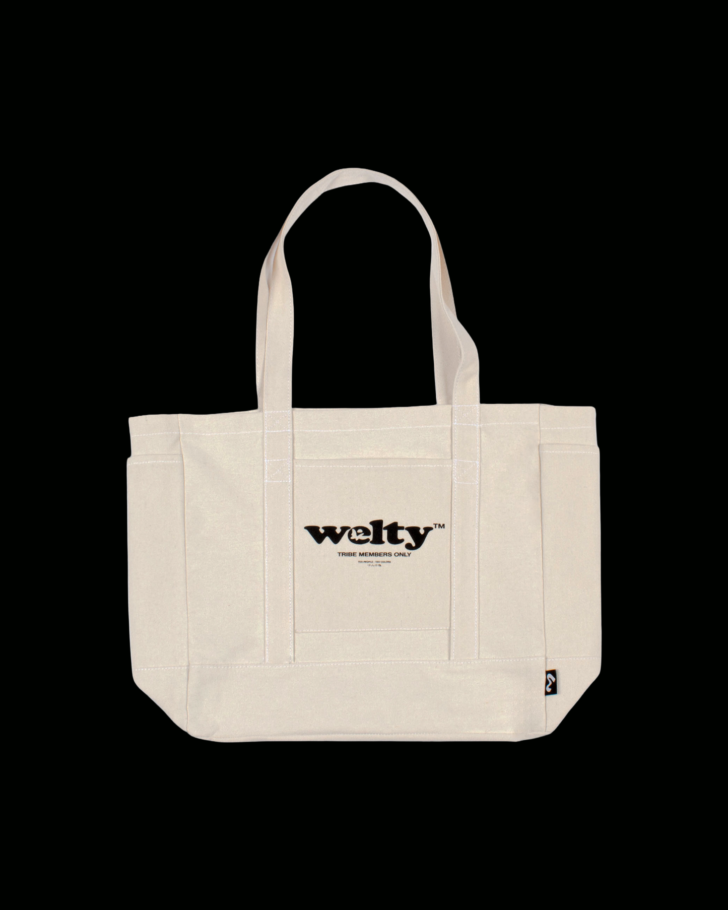 "TRIBE MEMBERS ONLY" TOTE BAG