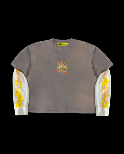FLAME LONG SLEEVE TEE