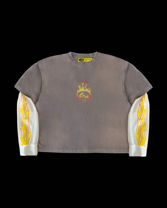 FLAME LONG SLEEVE TEE