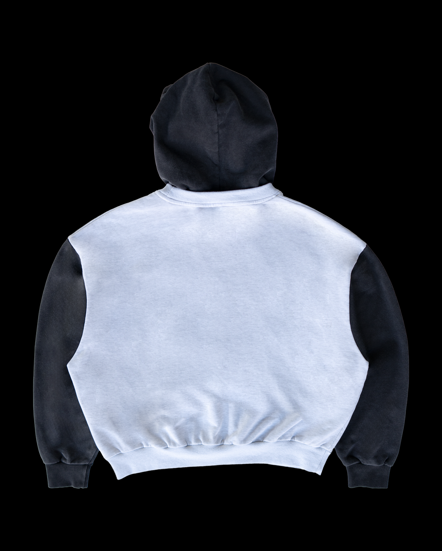 TWO-TONE BOXY HOODIE