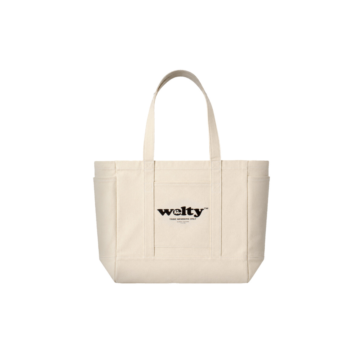 "TRIBE MEMBERS ONLY" TOTE BAG