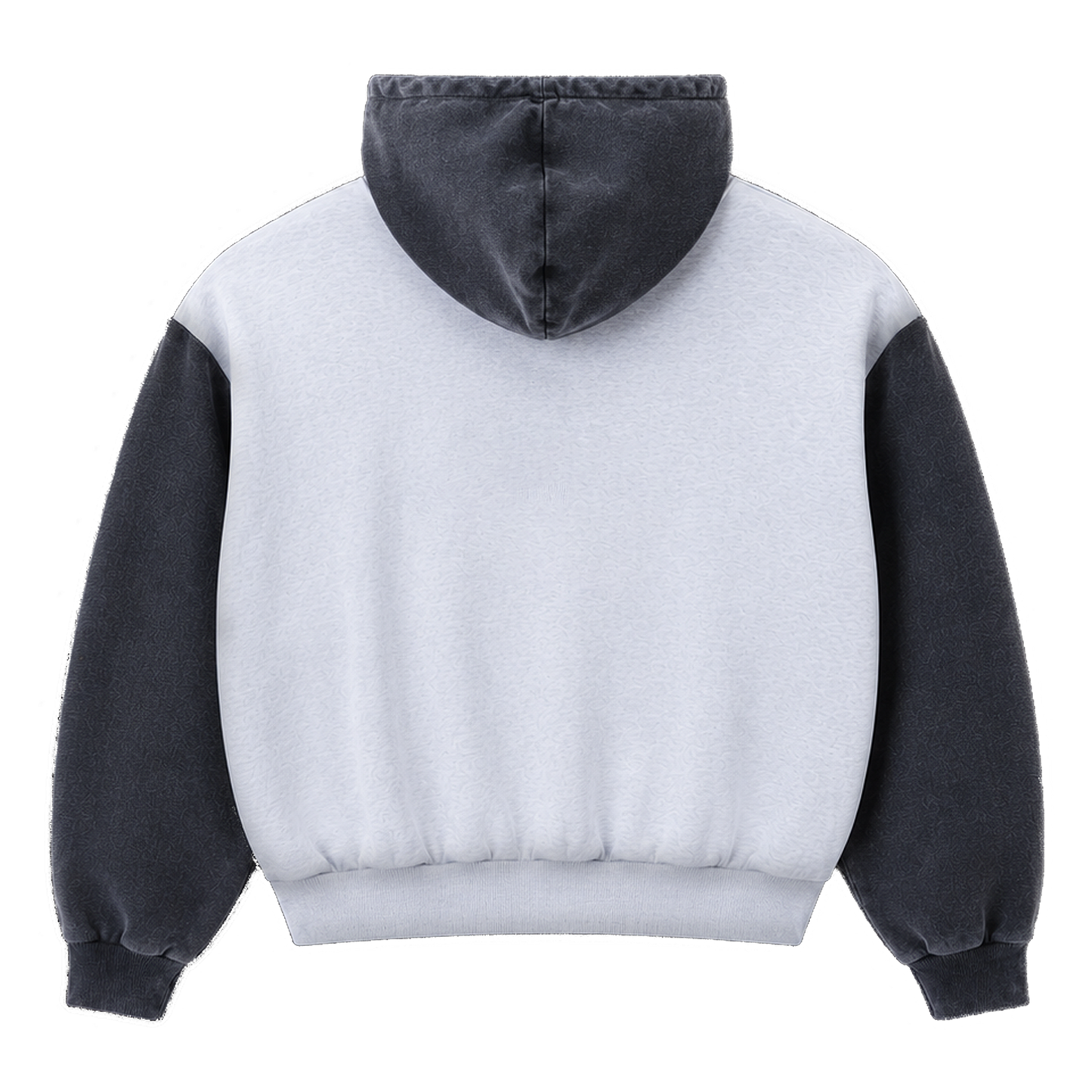 TWO-TONE BOXY HOODIE