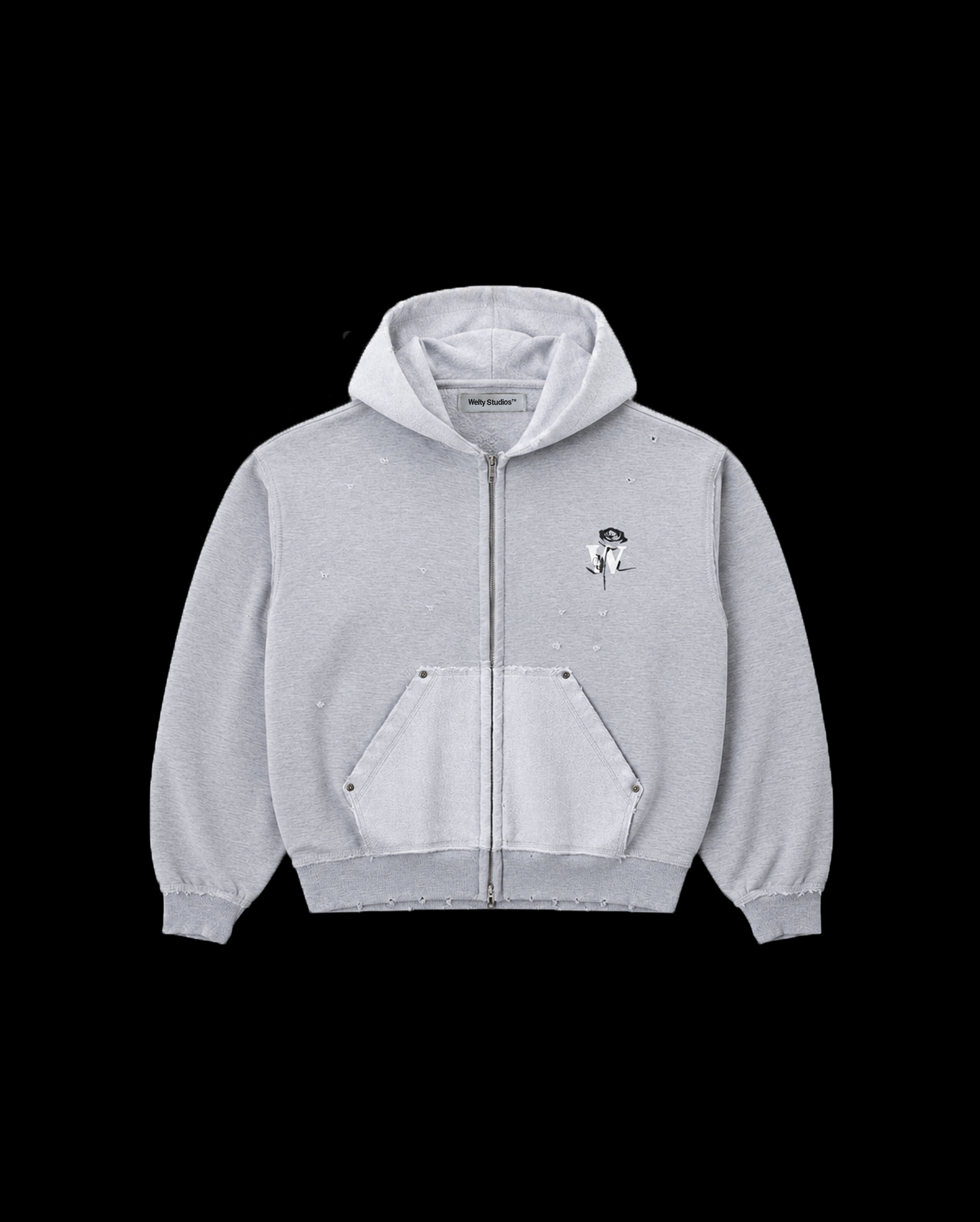 WETERNITY DOUBLE ZIP HOODIE