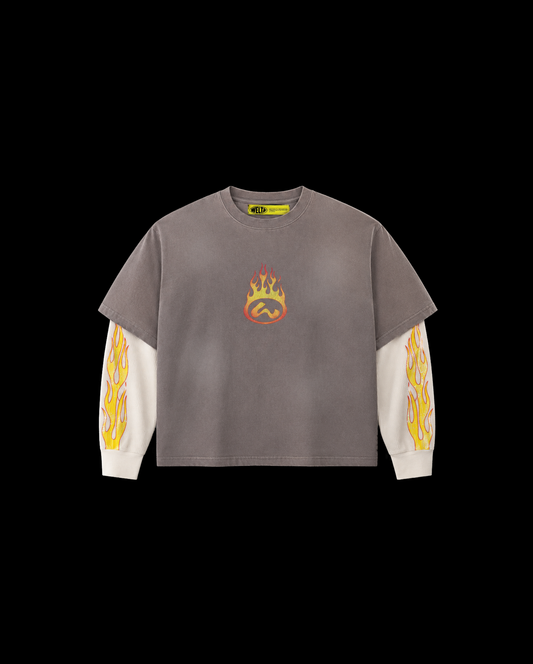 FLAME LONG SLEEVE TEE