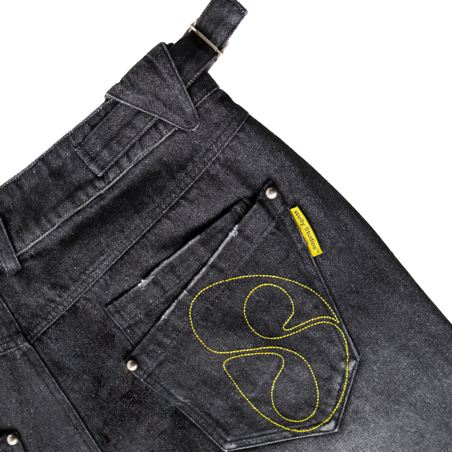 DOUBLE KNEE DENIM JHORTS