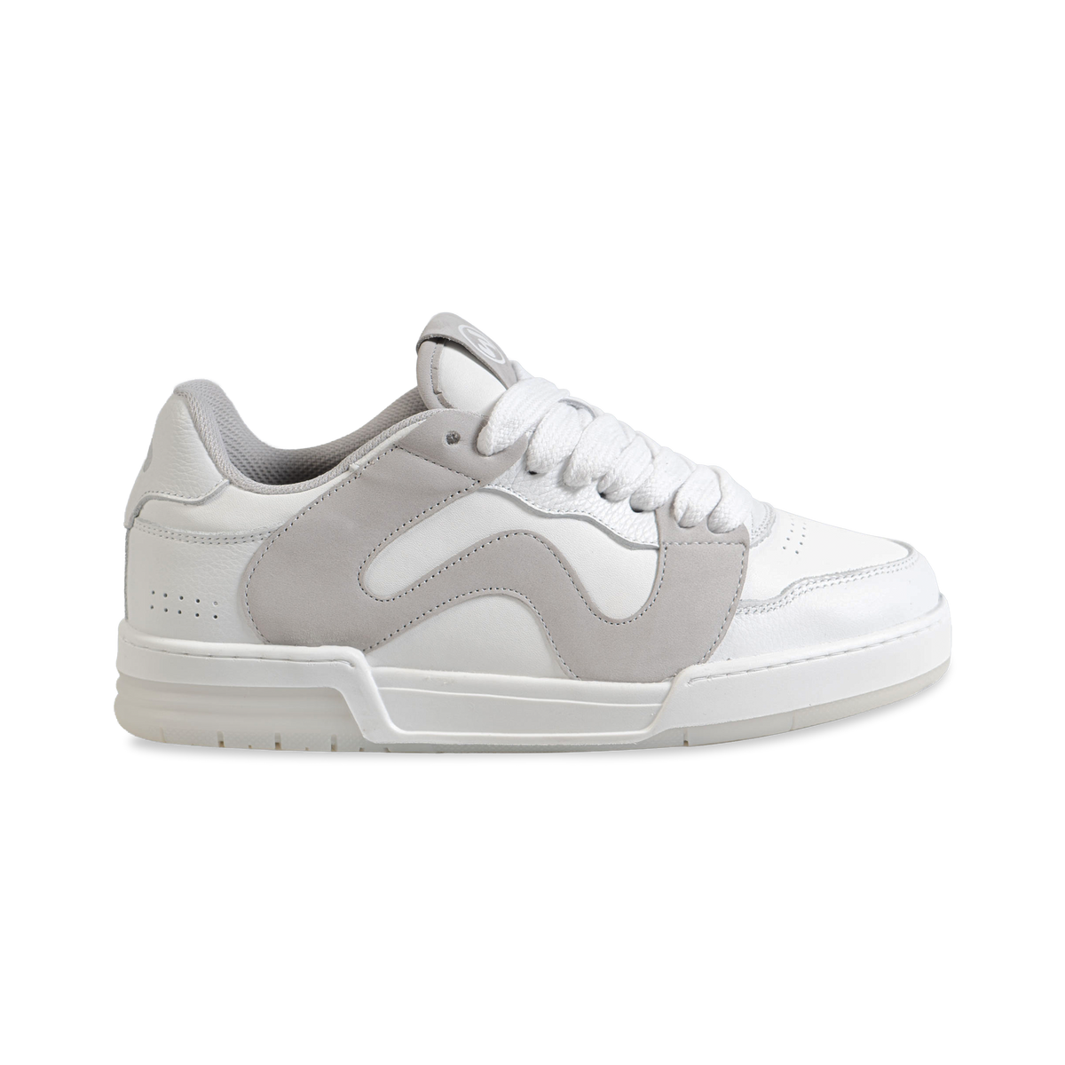 “SUPERMOON” GRAY/WHITE SNEAKERS