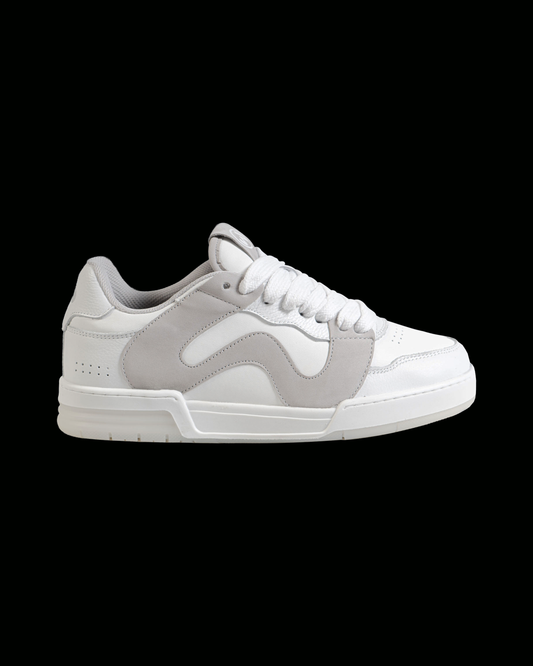 “SUPERMOON” GRAY/WHITE SNEAKERS