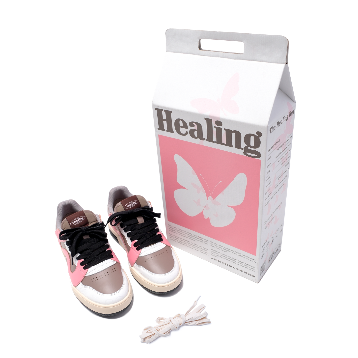 SUPERMOON "COSMOS PINK" SNEAKERS