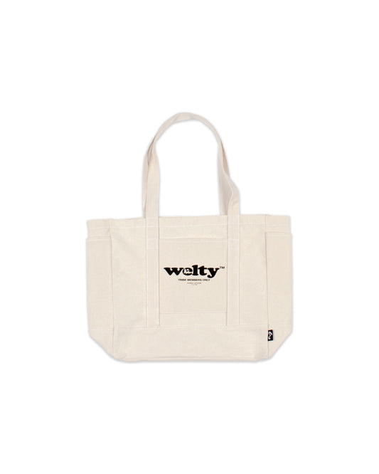 "TRIBE MEMBERS ONLY" TOTE BAG